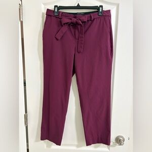 Banana Republic Plum Ankle Pants